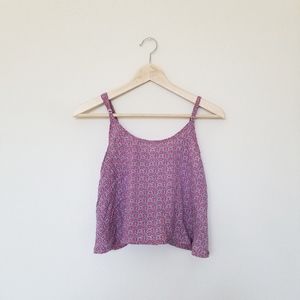 ABERCROMBIE - CROSS-BACK CROP TOP